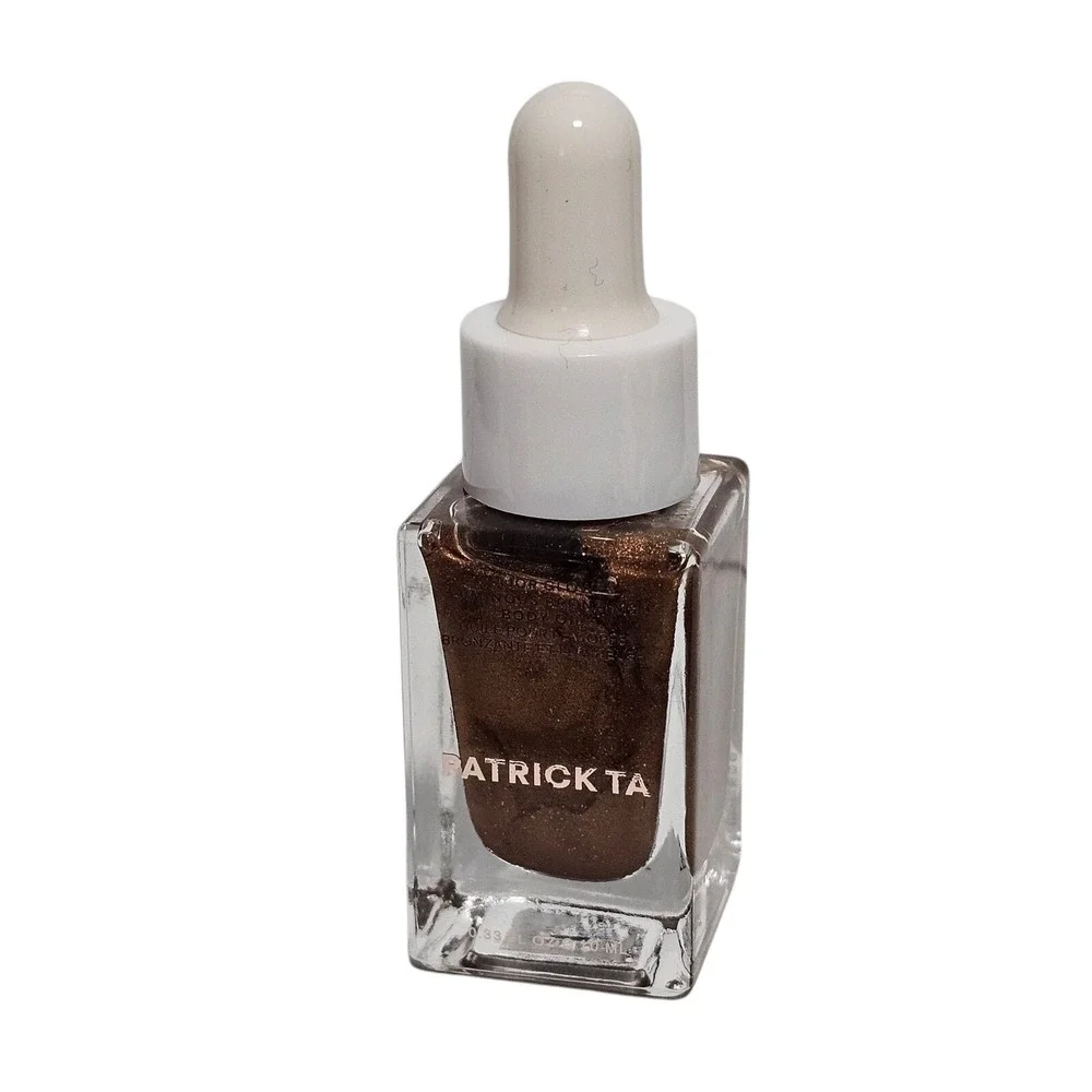 Patrick Ta Luminous Body Oil Bronzing Drops Hydrating Glow 0.33 oz Travel size